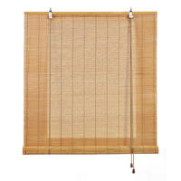 BAMBUSROLLO Hellbraun, 150 cm x 175 cm - Hellbraun, Kunststoff (150/175cm) - STORESDECO