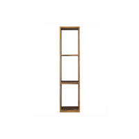 WANDREGAL Industrie-Stil Mangoholz YPSTER - Dunkelbraun, Holz (20/118/28cm) - Miliboo