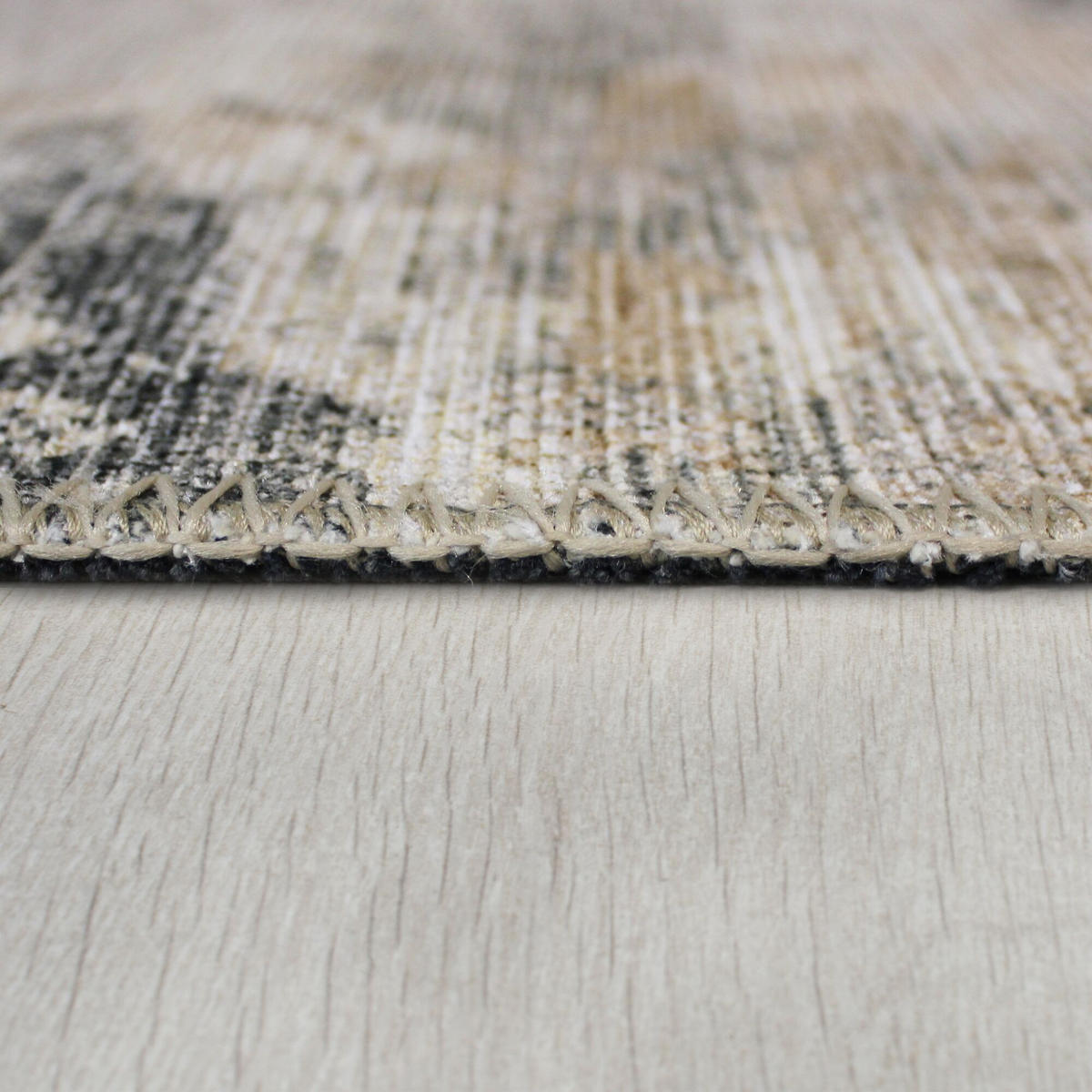 TEPPICH waschbar Abstrakt, Wohnzimmer schmutzabweisend Gelb-Natur Rechteckig 152x230 - Beige, Textil (152/230cm) - KADIMA DESIGN