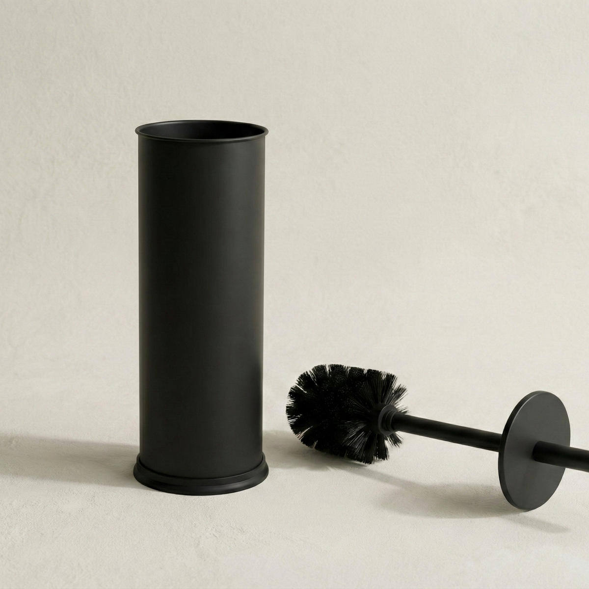 WC Bürste STAV - Schwarz, Metall (10/38/10cm)