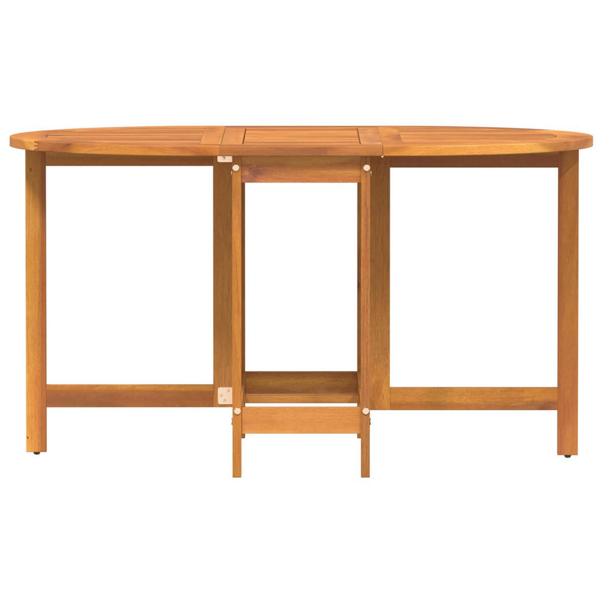 GARTENTISCH Braun 110/60/72 Cm Massivholz Akazie - Braun, Holz (110/60/72cm) - vidaXL