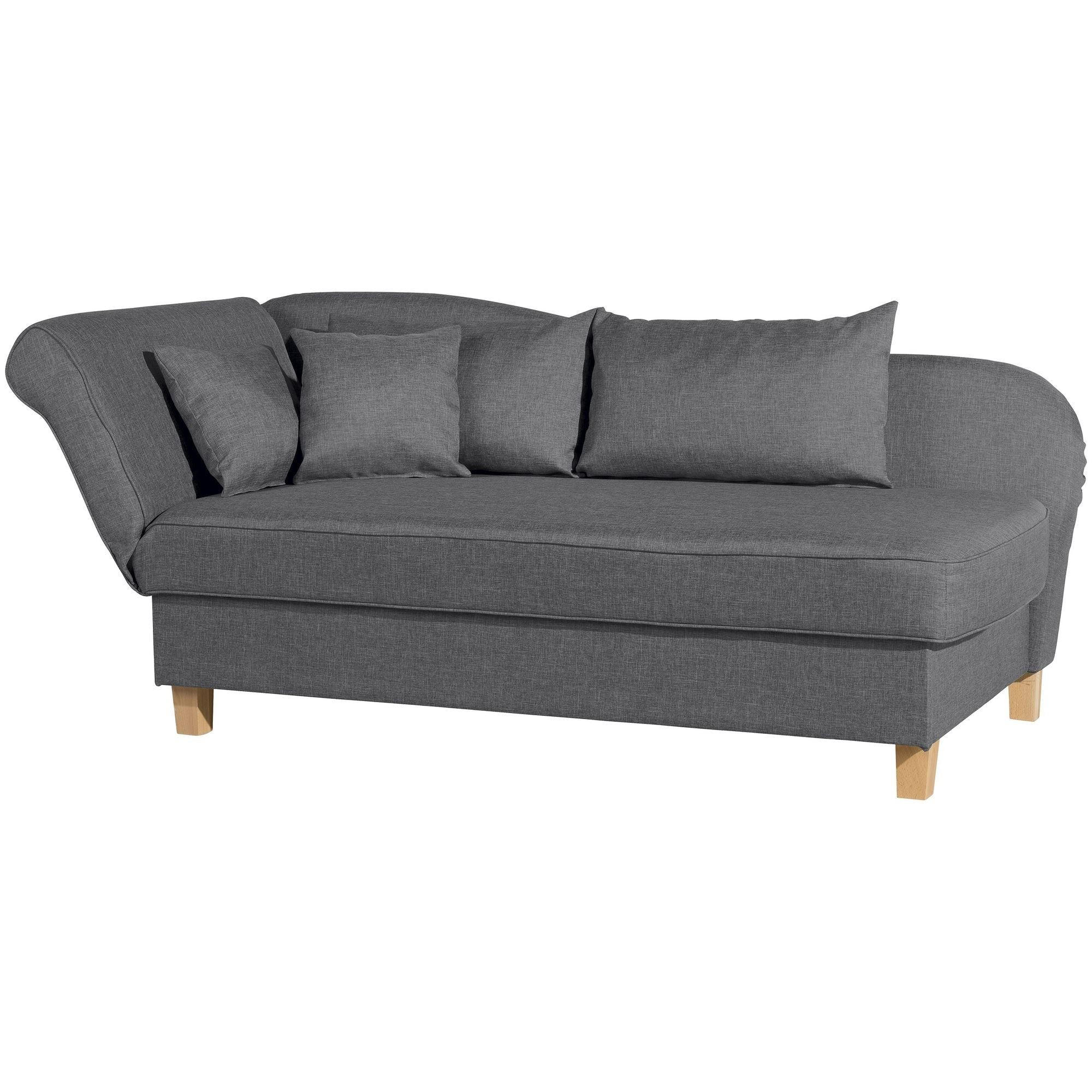 58aufmkessel Recamiere Grau 190x82x88 cm