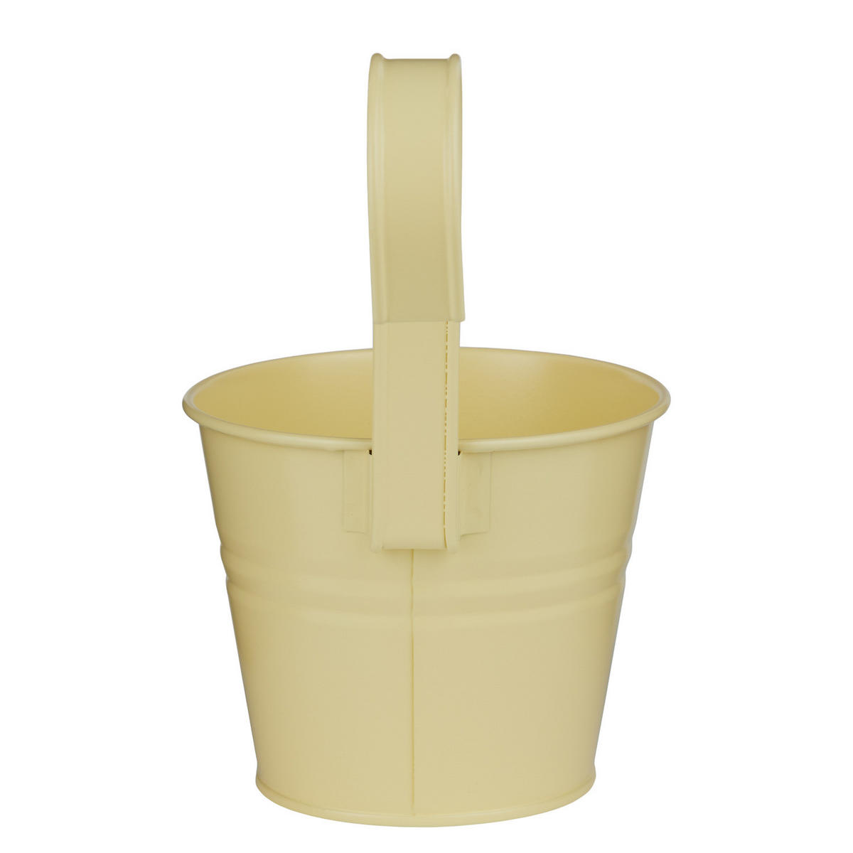 HÄNGEKASTEN (6er-Set) Zinc Ø11cm - Gelb, Metall (13cm) - Butlers