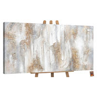 GEMÄLDE Philosophie auf Keilrahmen 100x50 cm - Kupferfarben, Holz (100/50cm) - YS-art gallery