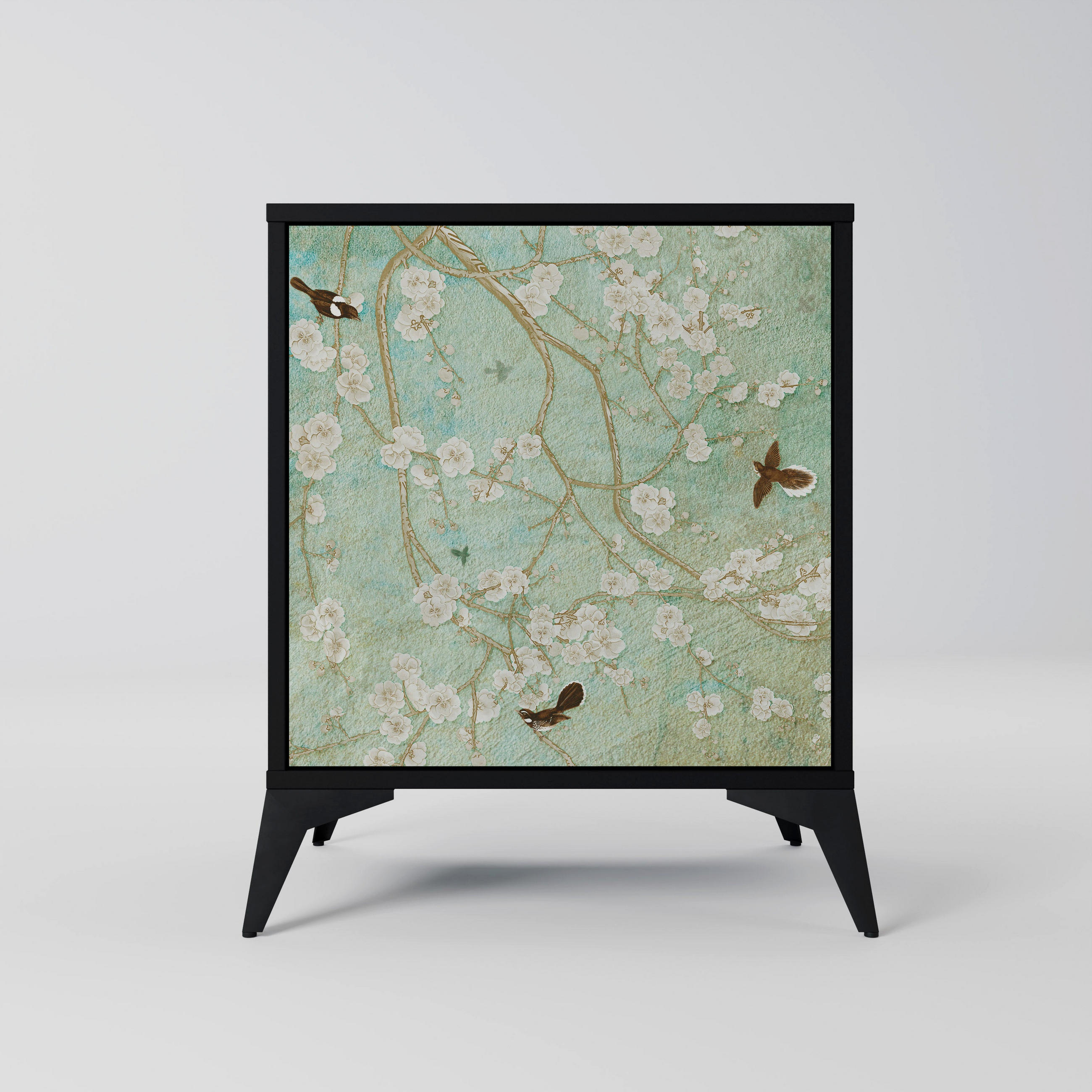 SpaceRebels Sideboard Schwarz 57.5x70.5x42 cm