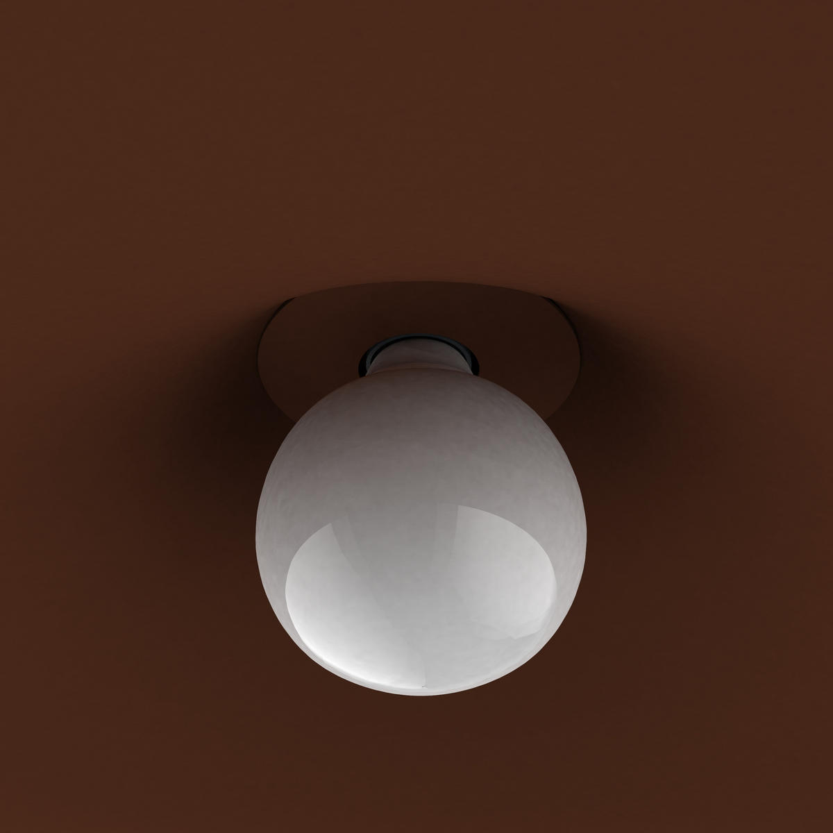 HÄNGELEUCHTE - Dunkelbraun, Metall (57/57/27cm) - Lumicom