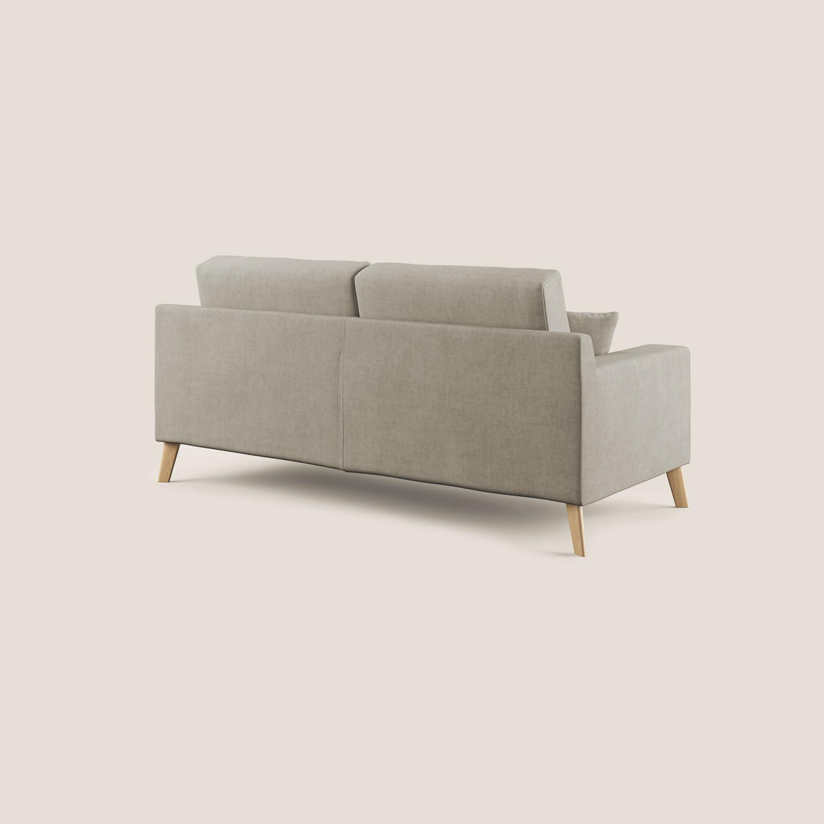 LINEARSOFA Danish - Creme, Textil (146/95/91cm) - Divani.store