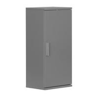 HÄNGESCHRANK - Blaugrau/Grau, Holzwerkstoff (30/62/21cm) - Relaxdays