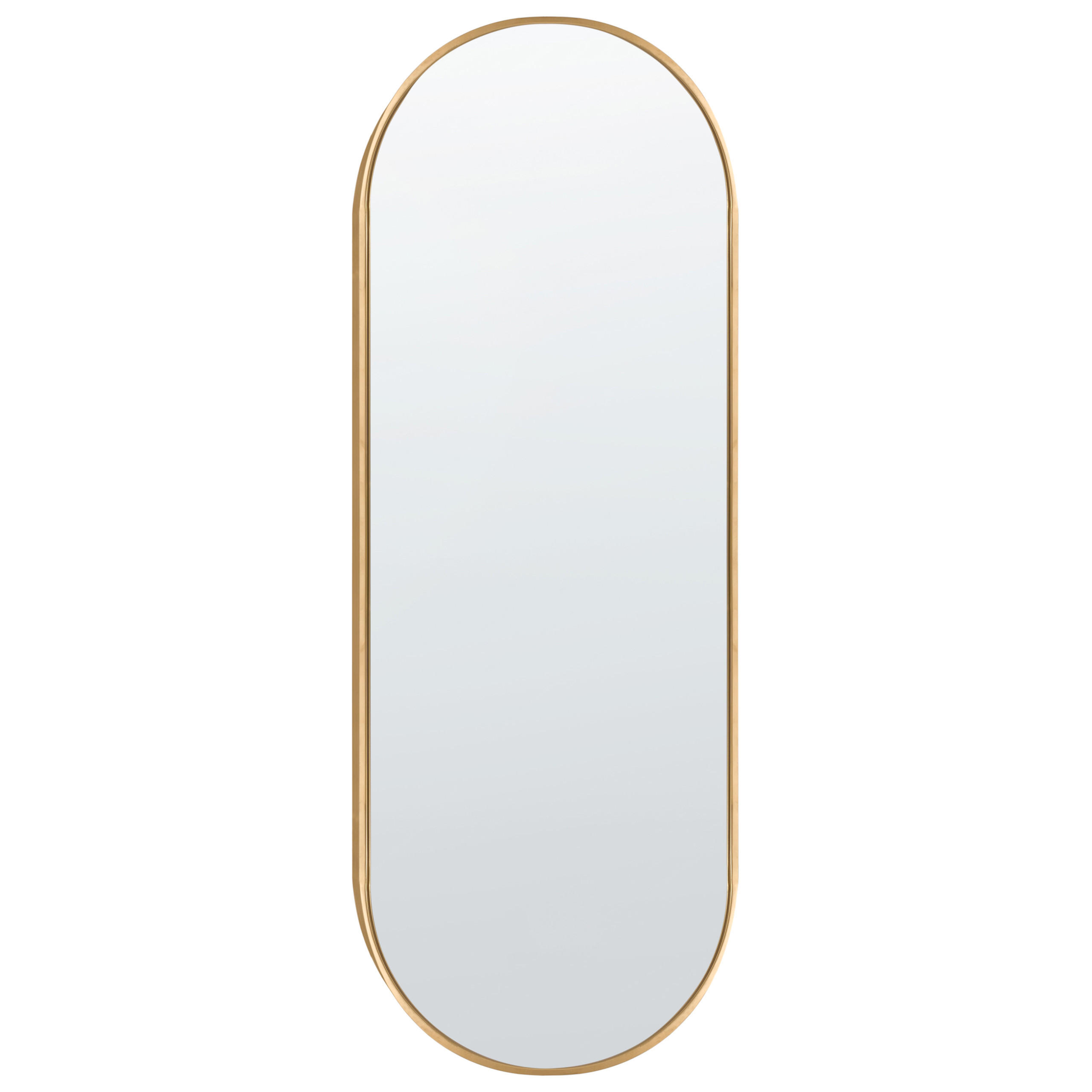 Beliani Wandspiegel Gold 46x122x2 cm