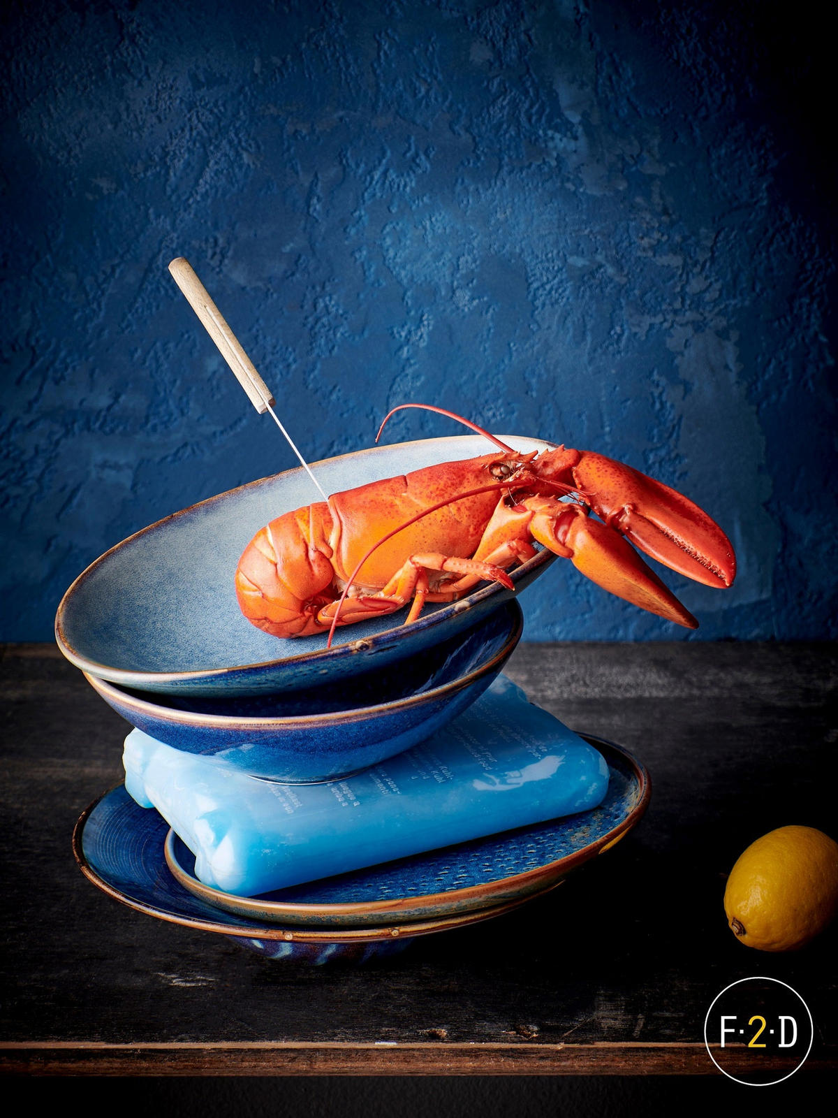 GESCHIRRSET12-TEILIG GESCHIRRSETNova - 12-teilig / 4 Personen - 4 Speiseteller, 4 FRÜHSTÜCKTELLER und 4 SUPPENTELLER - Blau, Keramik (2/2/1cm)