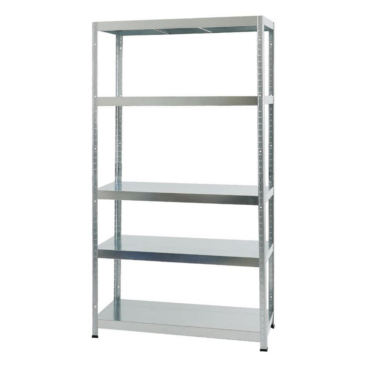 SCHWERLASTREGAL Steel Eagle 180x100x40 cm Fachlast 130 kg Verzinkt - Silberfarben, Metall (100/180/40cm) - PROREGAL
