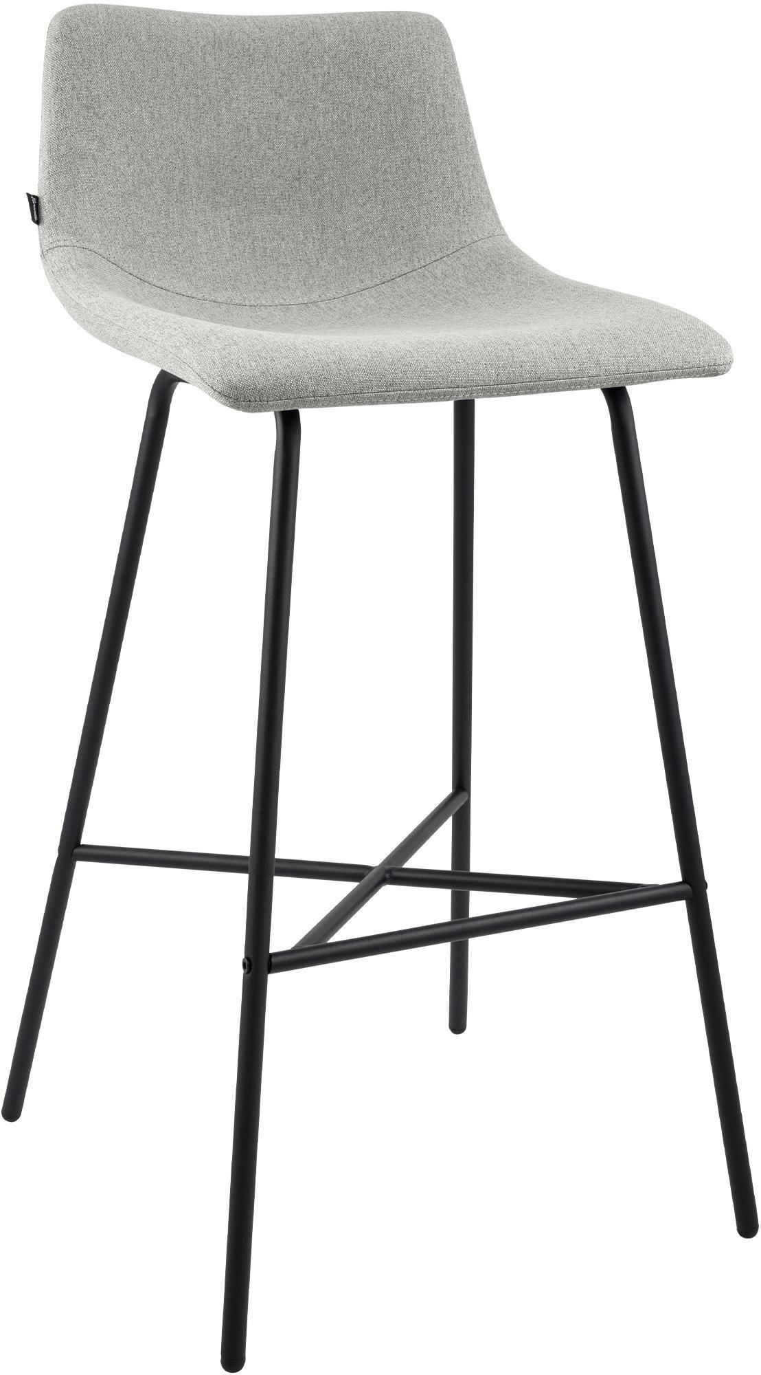 Deluke Barhocker Grau 44x98x49 cm