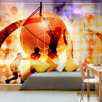 SELBSTKLEBENDE FOTOTAPETE 294/210 cm - Gelb/Orange, Kunststoff/Textil (294/1cm) - KUNSTLOFT