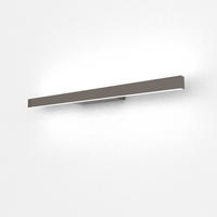 LED-WANDLEUCHTE - Graubraun, Metall (60/3.1/7cm) - Lumicom