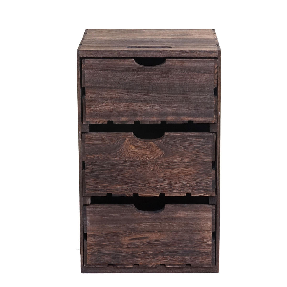 KOMMODE Braun - Braun, Holz (32/53/26cm) - MCW