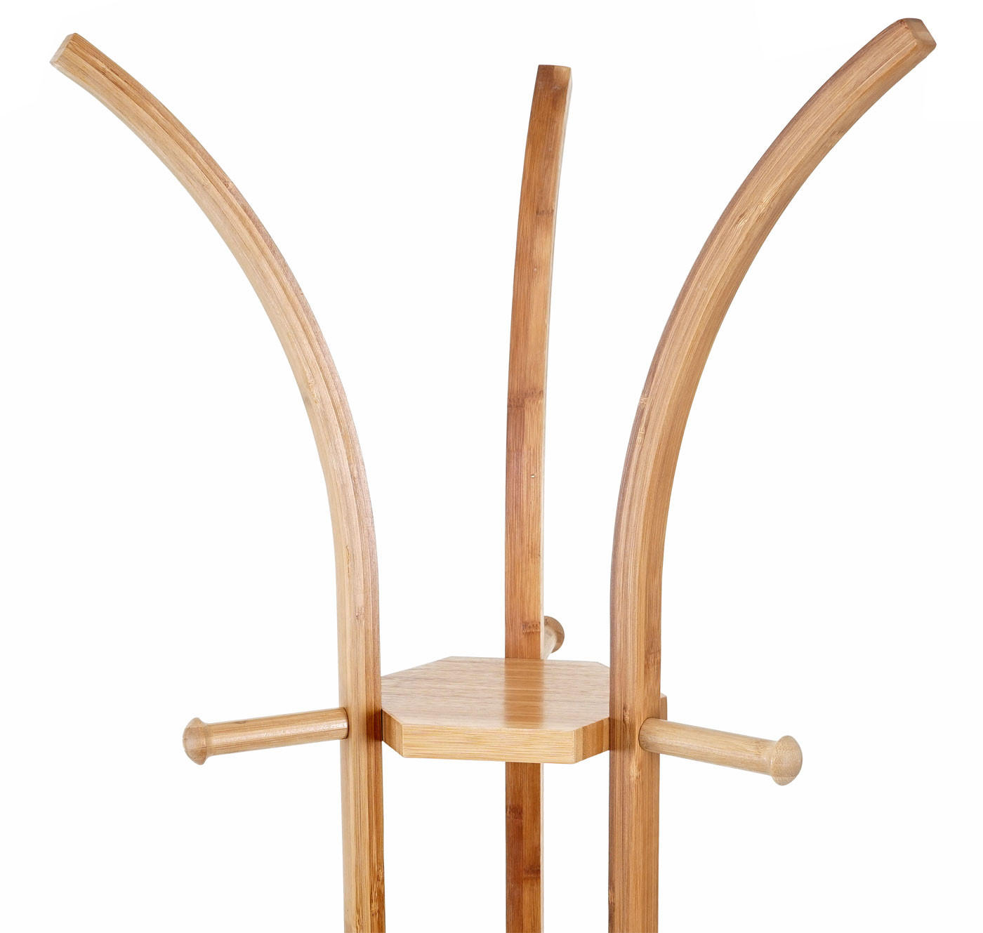 Thumbnail - MCW Garderobenständer, Braun, Holz, 48x177x48 cm, Garderobe, Garderobenständer