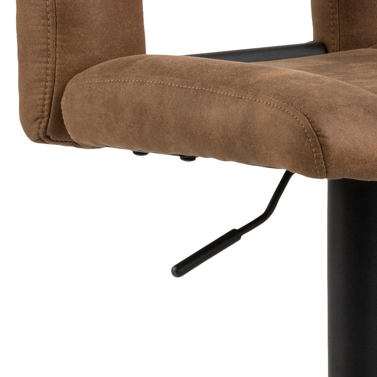 BARHOCKER, Syra, Stühle Hellbraun, Stoff, 42 x 52 x 115 cm, 2-teilig - Hellbraun, Textil/Metall (42/115/52cm) - ebuy24