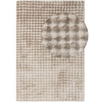 KUNSTFELL-TEPPICH Dave Beige 160x230 cm - Beige, Textil (160/230cm) - benuta Nest