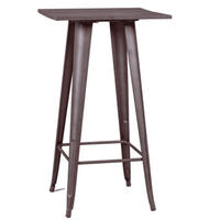 HOCHTISCH Quadratisch Alteiche 60/60/106 cm - Alteiche, Metall (60/60/106cm) - Nest Dream