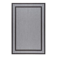 TEPPICH Premium en Vinyle Graue Rechtecke 160x230 cm - Grau, Kunststoff (160/230cm) - STORESDECO