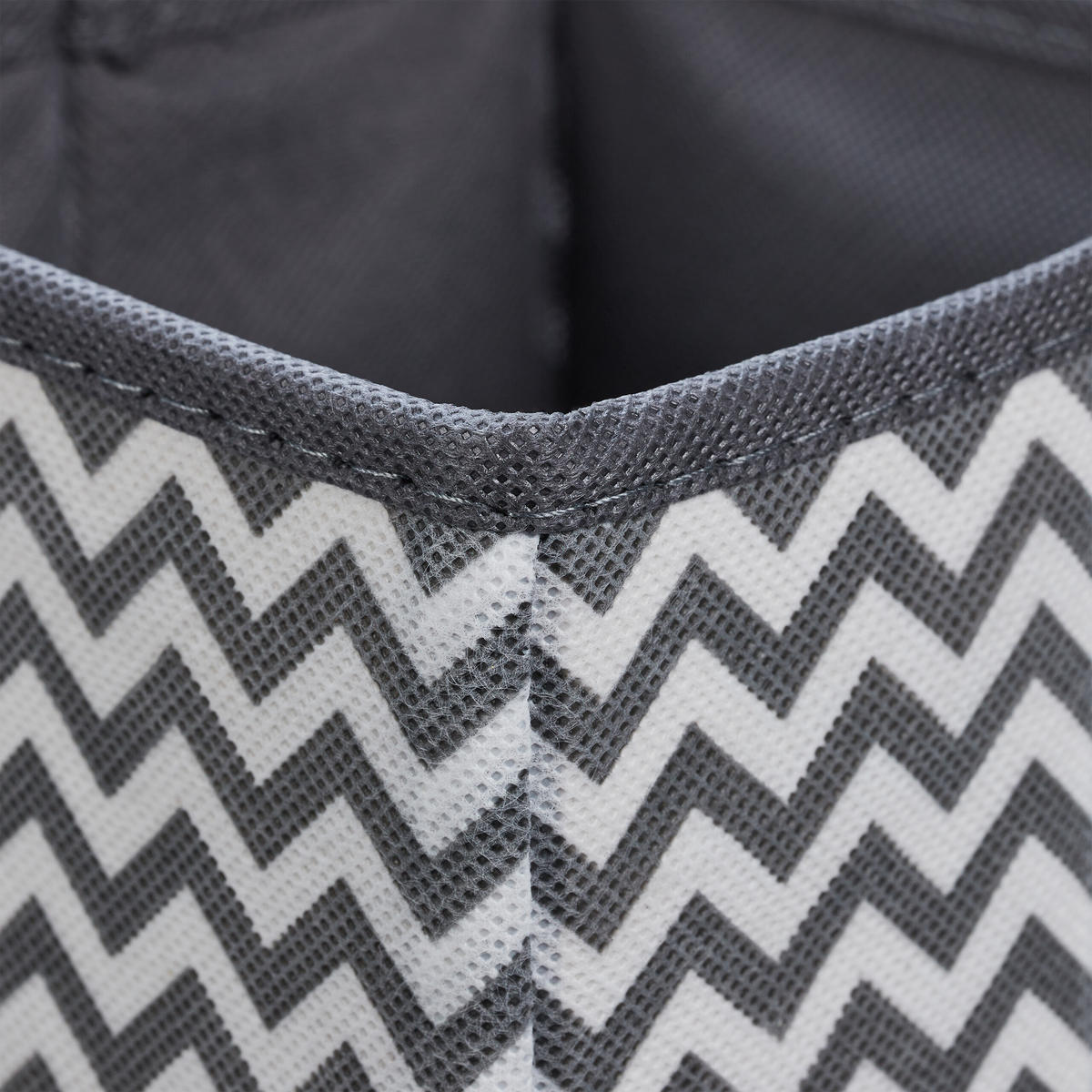 6-tlg.SCHUBLADENORGANIZER-SET - Multicolor, Wellpappe/Textil (28/12/28cm) - Relaxdays