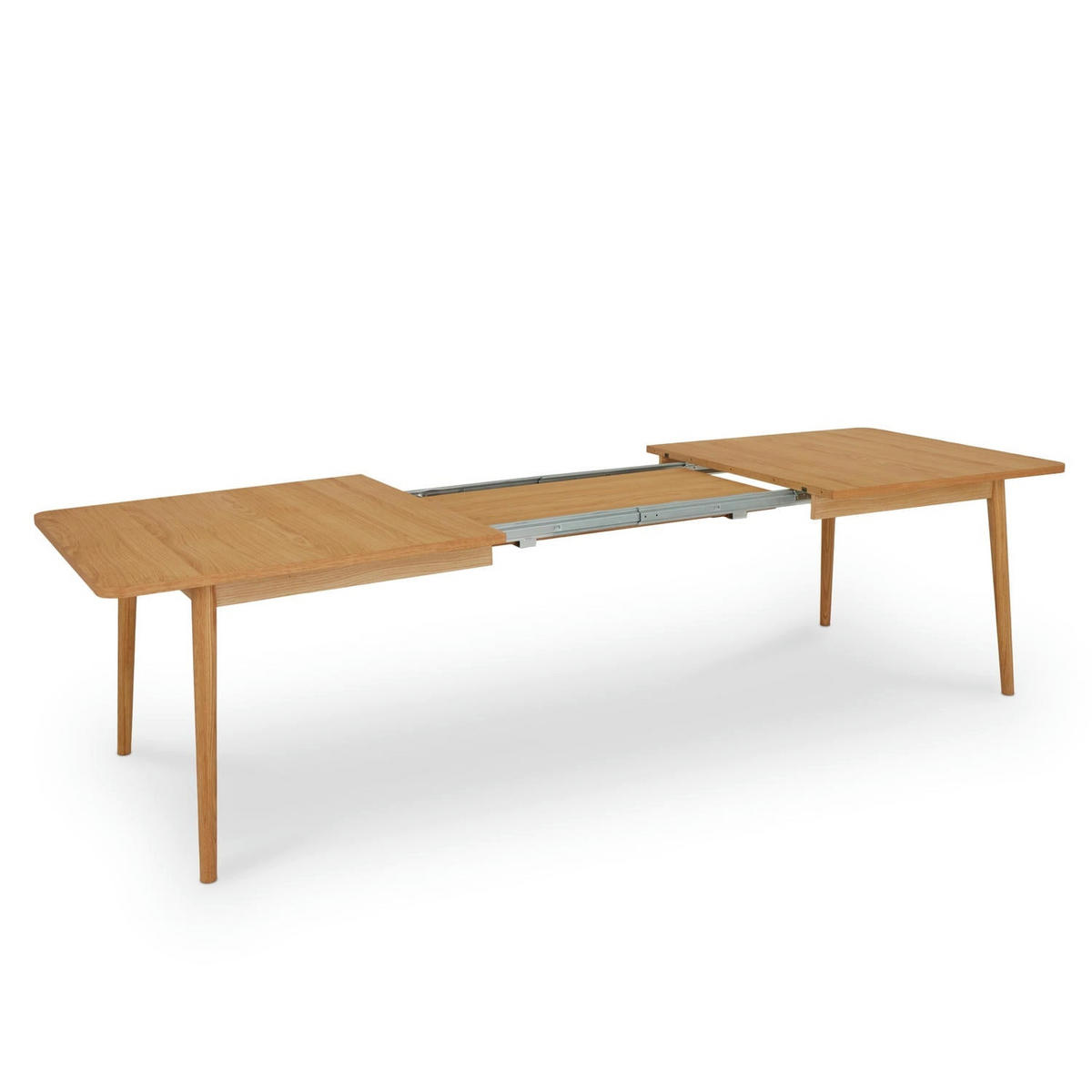 ESSTISCH 100/200/75 Eiche massiv rechteckig - Eichefarben/Braun, Holz/Holzwerkstoff (100/200/75cm) - Furnhouse