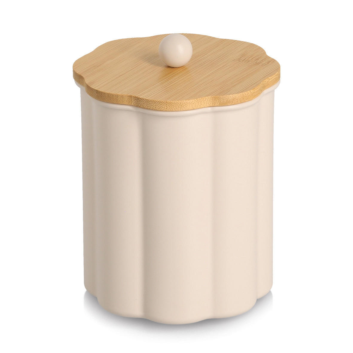 Zeller Vorratsdose Beige 12.2x16.5x12.2 cm