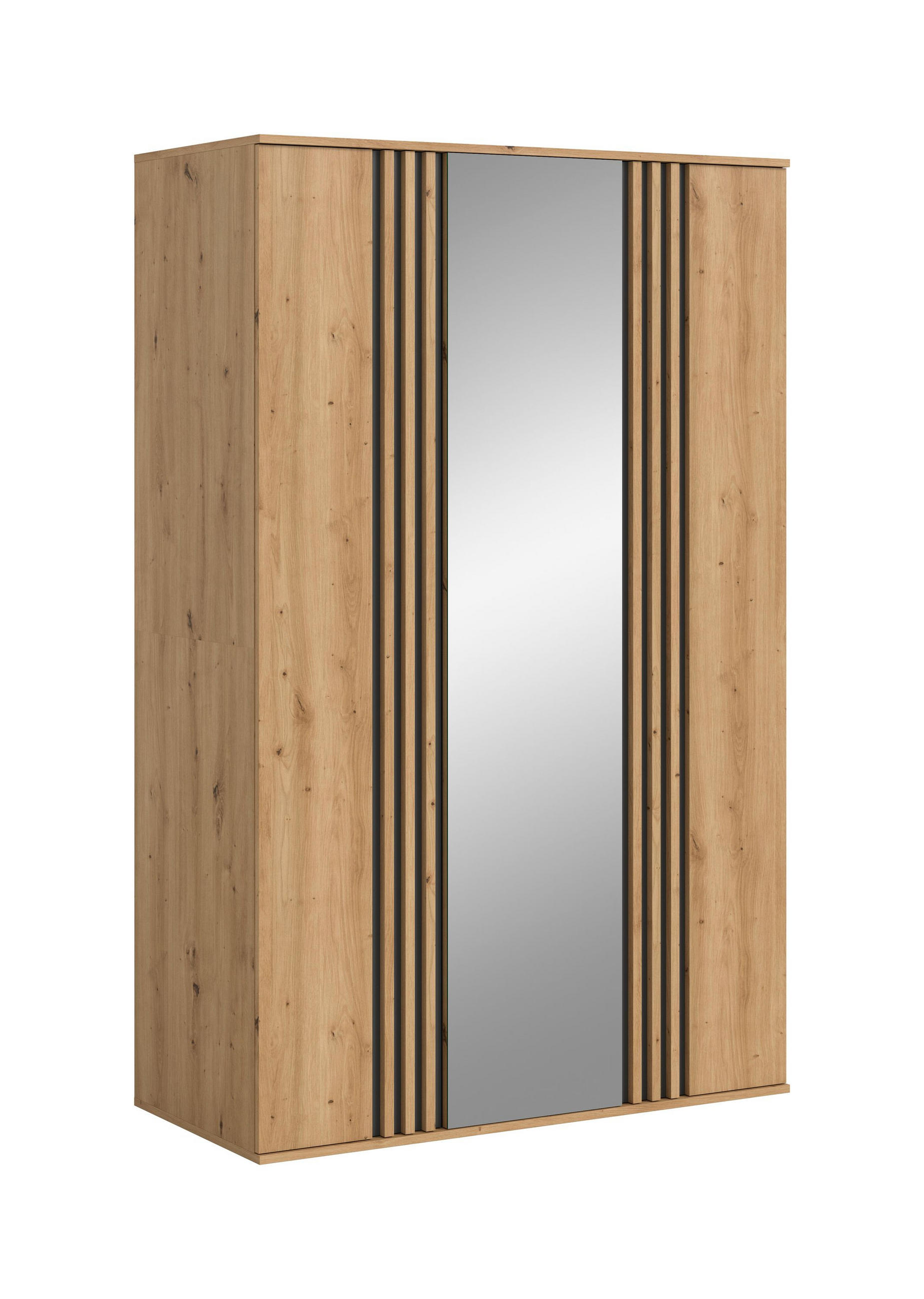 KLEIDERSCHRANK 3-türig TOFTA (B/H/T: ca. 120/192/56 cm) in Artisan Eiche Nachbildung/Artisan Eiche Nachbildung - Eiche Artisan, Holzwerkstoff (120/192/56cm)