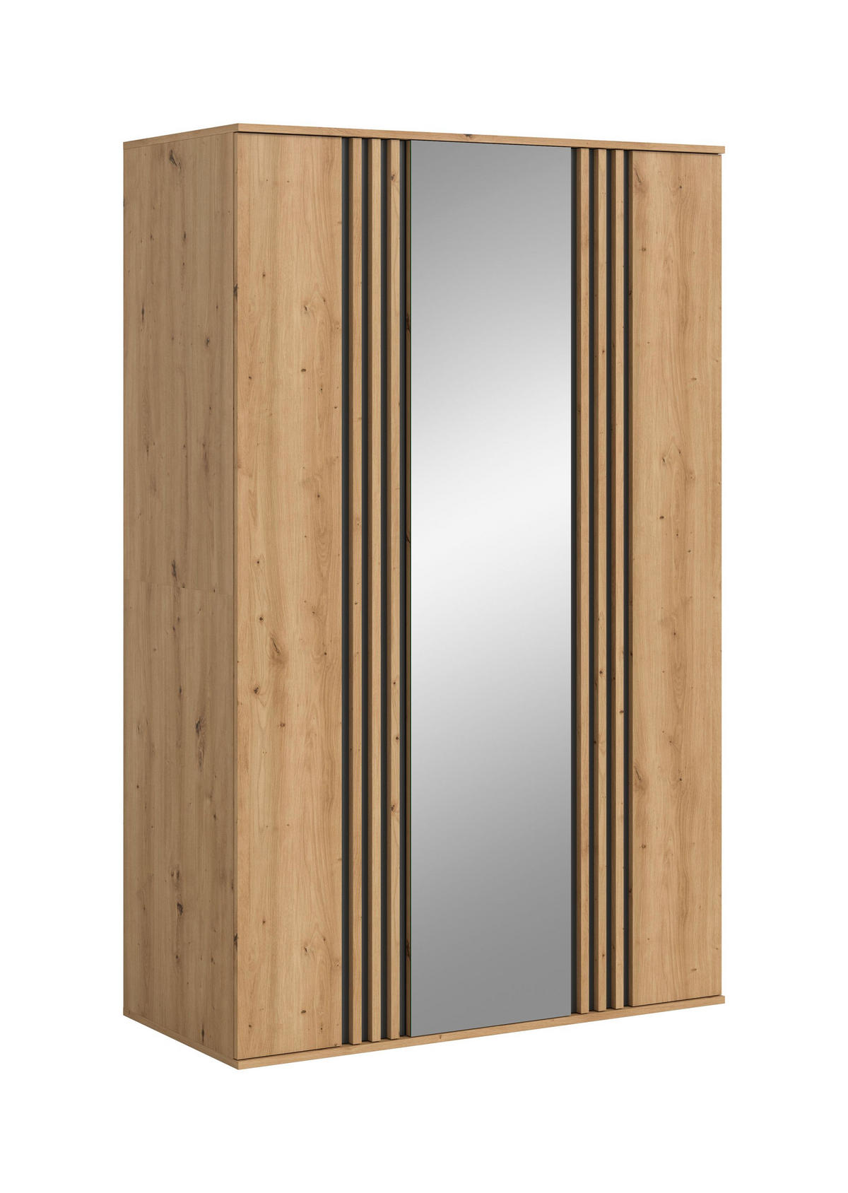 KLEIDERSCHRANK 3-türig TOFTA (B/H/T: ca. 120/192/56 cm) in Artisan Eiche Nachbildung/Artisan Eiche Nachbildung - Eiche Artisan, Holzwerkstoff (120/192/56cm)