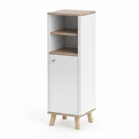 MIDISCHRANK Senyo Weiß 30 x 95 cm - Weiß, Holzwerkstoff (30/95/30cm) - Vicco