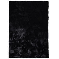 FELLTEPPICH LUXUS SUPER SOFT PLUSH - Schwarz, Textil (120/170cm) - Pergamon