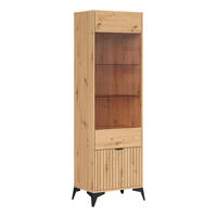 VITRINE Mao Holz - Braun, Holzwerkstoff (60/197/41cm) - Petits-meubles