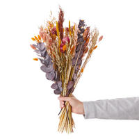 TROCKENBLUMENSTRAUSS Flower Market - Multicolor, Naturmaterialien (30cm) - Butlers