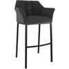 BARHOCKER Metall Dunkelgrau - Dunkelgrau/Schwarz, Metall (64/110/48cm) - CLP