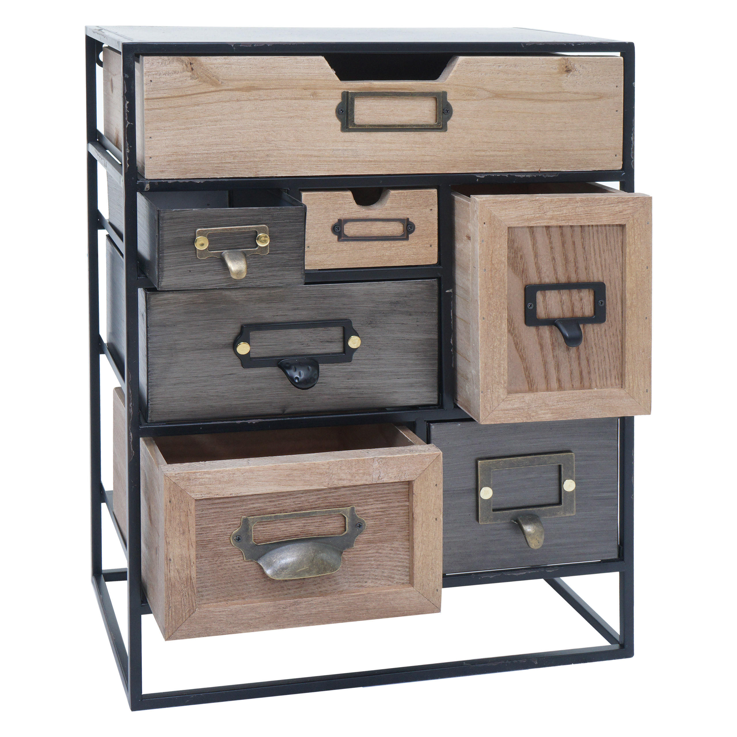 TISCHKOMMODE Braun - Braun, Holz (36/48/18cm) - MCW