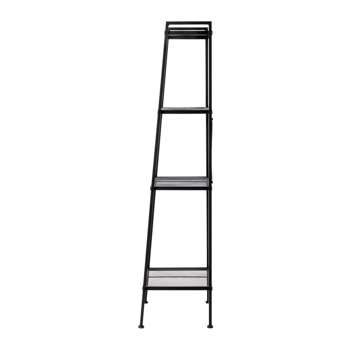 REGAL - Eisen - Schwarz, Metall (40/147/35cm) - home24
