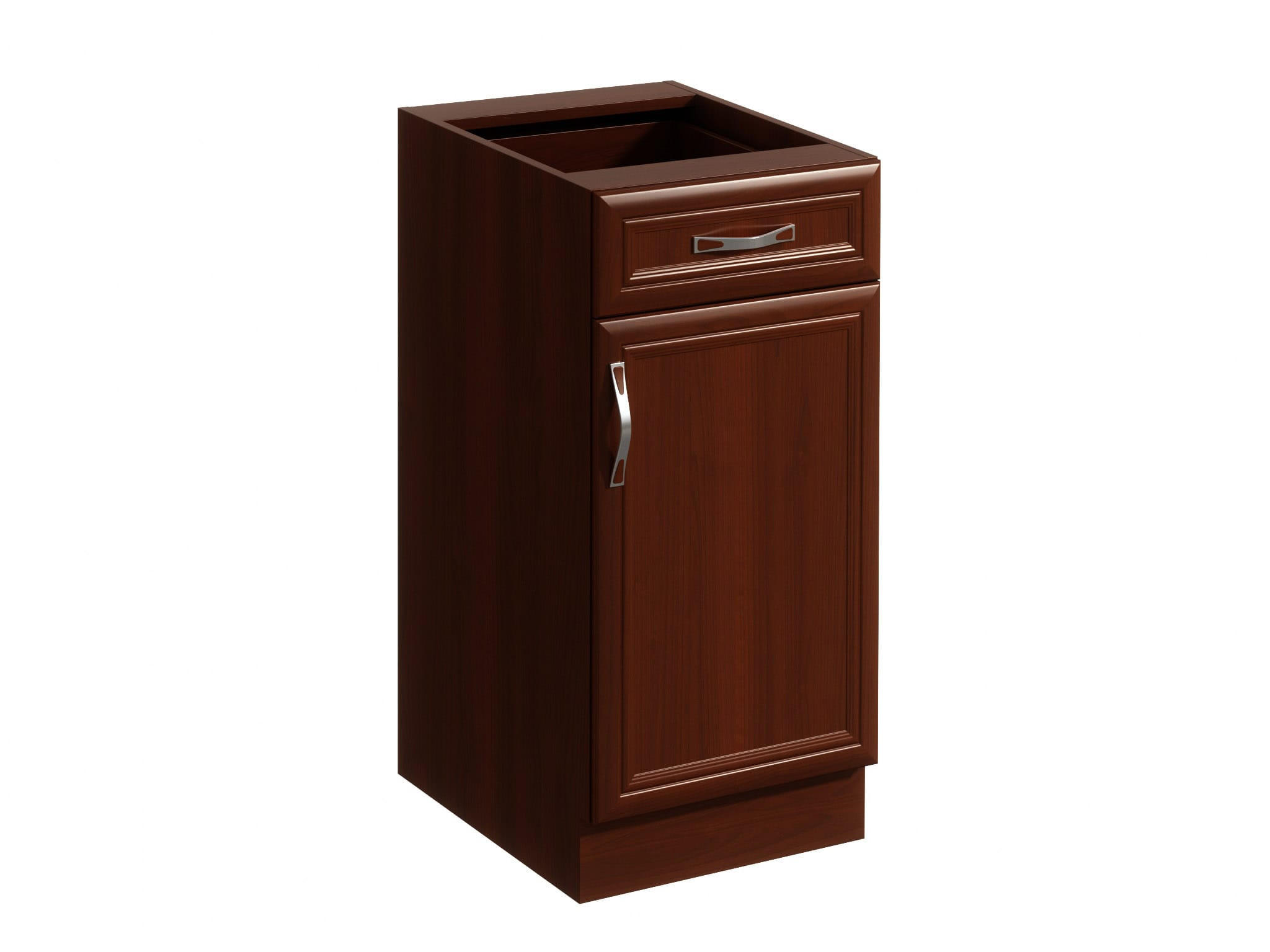 UNTERSCHRANK D40S1 – Sycylia Milano – Milano / Walnuss / Links - Walnussfarben, Holzwerkstoff (40/82/47cm) - ROYAL24_MARKT