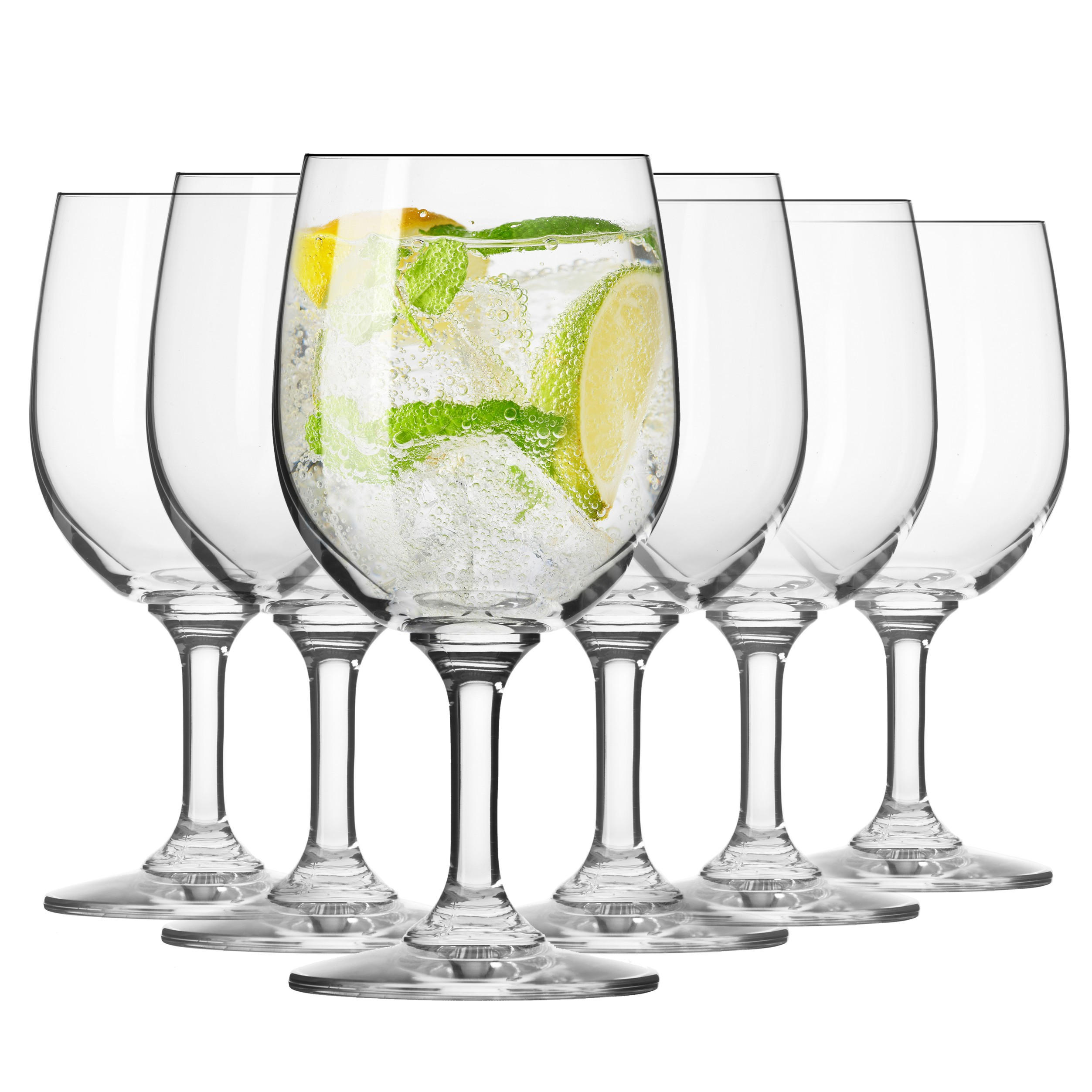 WEINGLAS, 6er-Set, 250 ml - Transparent, Glas (0.25L) - Krosno Glass