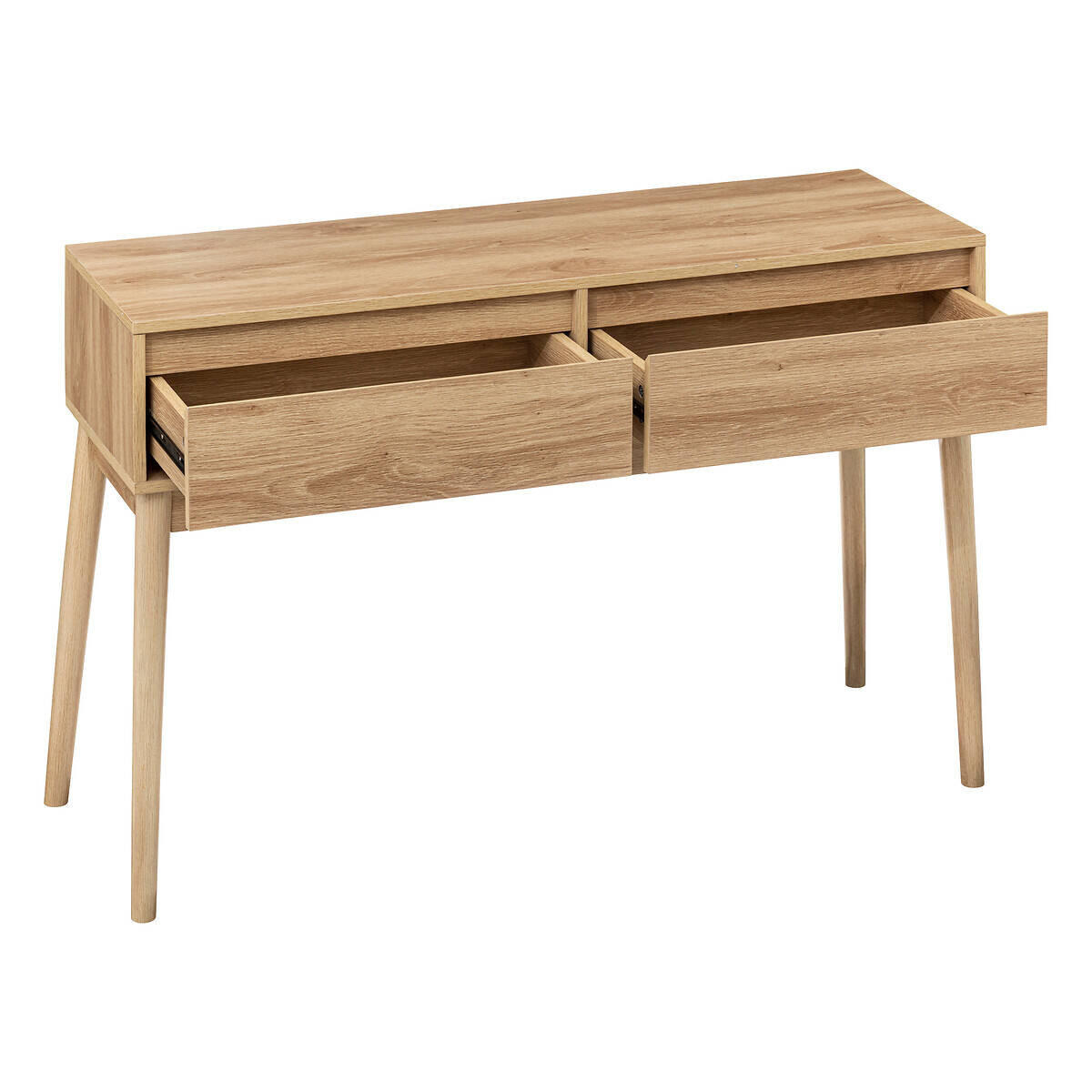 KONSOLE Abana 114/37/76 cm - Beige, Holzwerkstoff (37/76/114cm)