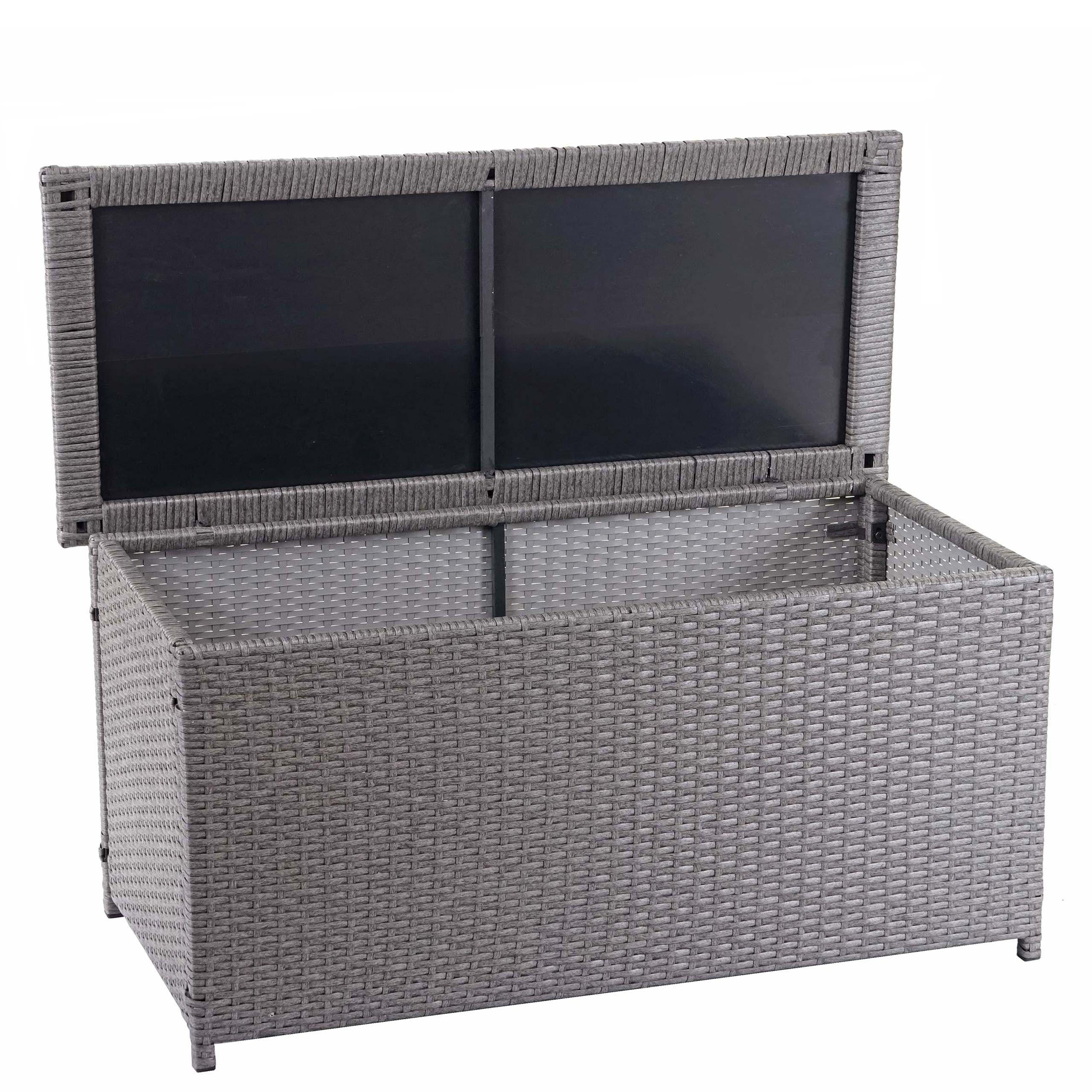 Proregal Kissenbox Grau 135x63x52 cm