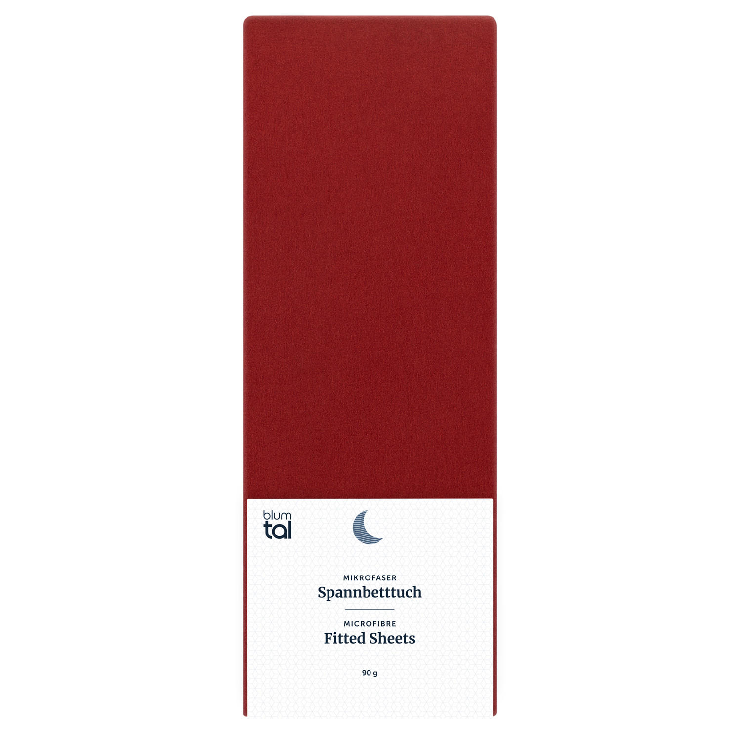 SPANNBETTLAKEN 160/200/30 cm Weinrot - Weinrot, Textil (160/200cm) - Blumtal