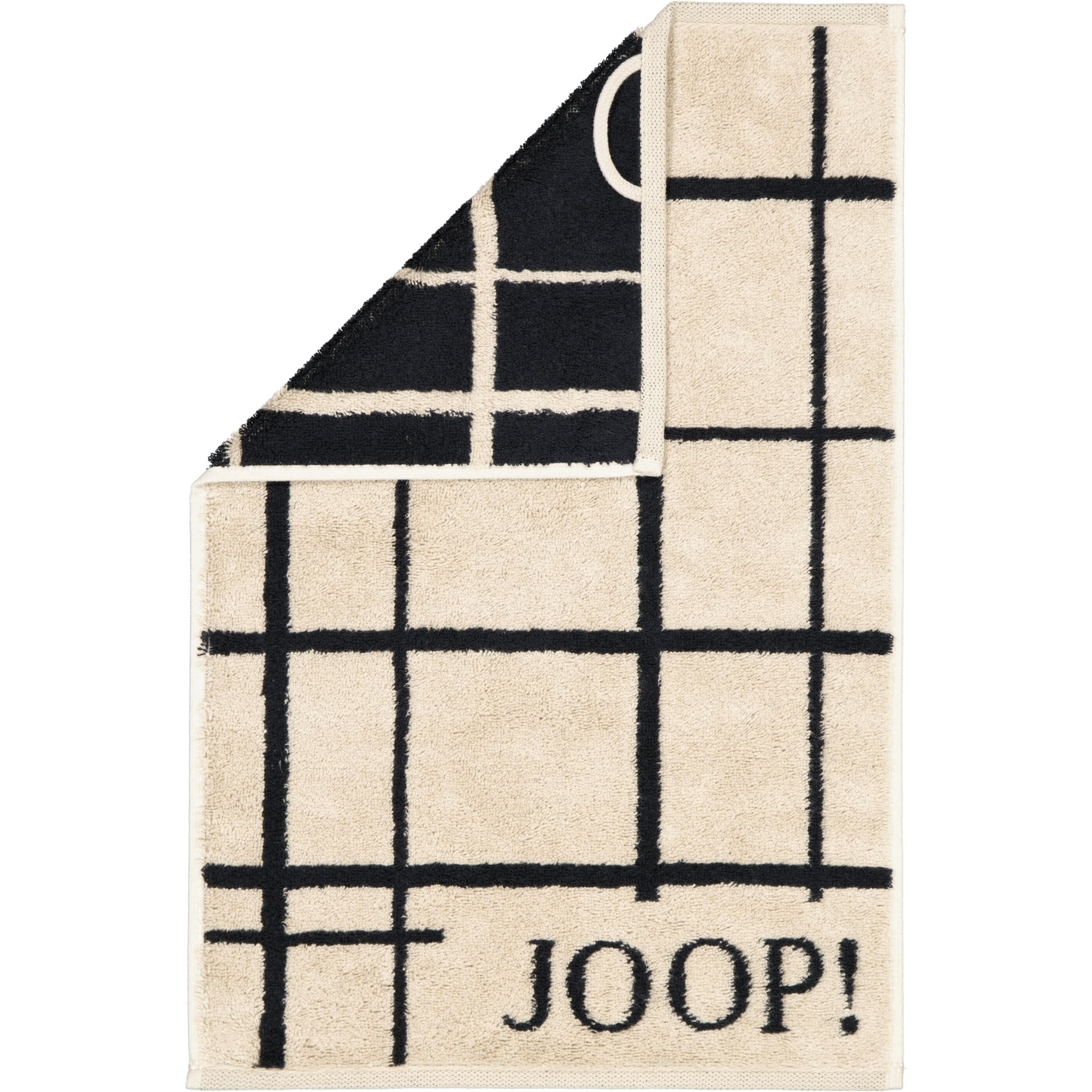 GÄSTETUCH SELECT LAYER 1696 EBONY - 39 - Beige, Textil (30/50cm) - Joop!