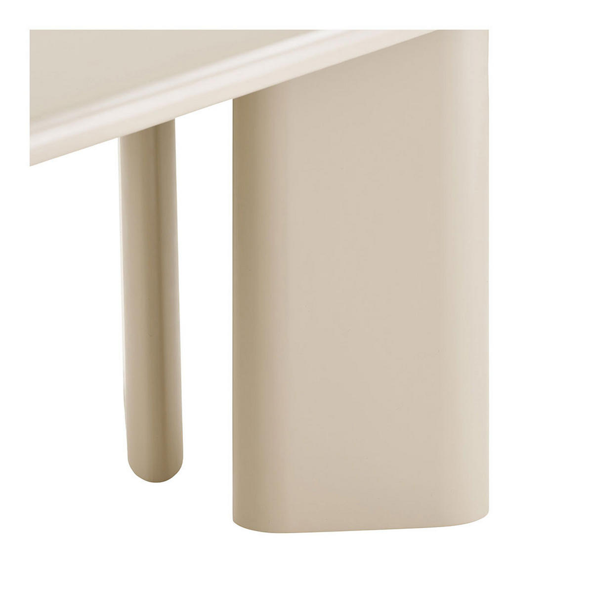 ESSTISCH, Nagano, Sandfarben, MDF, 100 x 220 x 75 cm - Sandfarben, Holzwerkstoff (220/100/75cm) - ebuy24