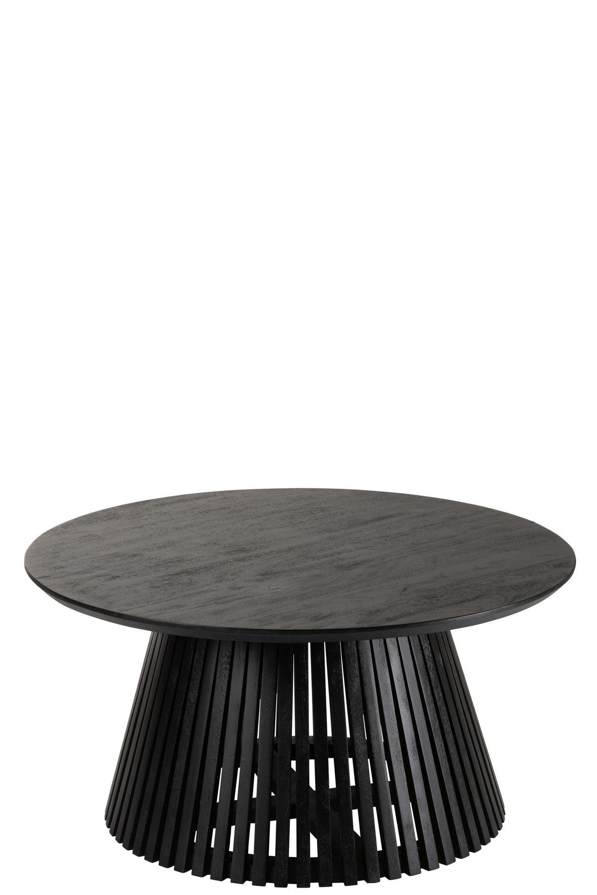 TISCH VINCENT - Holz - Schwarz - M - Schwarz, Holz (80/80/39.5cm) - J-Line
