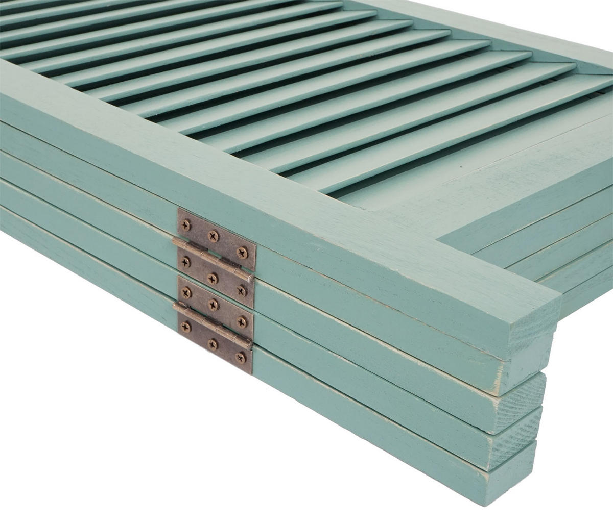 PARAVENT Grün - Grün, Holz (205/170/2cm) - MCW