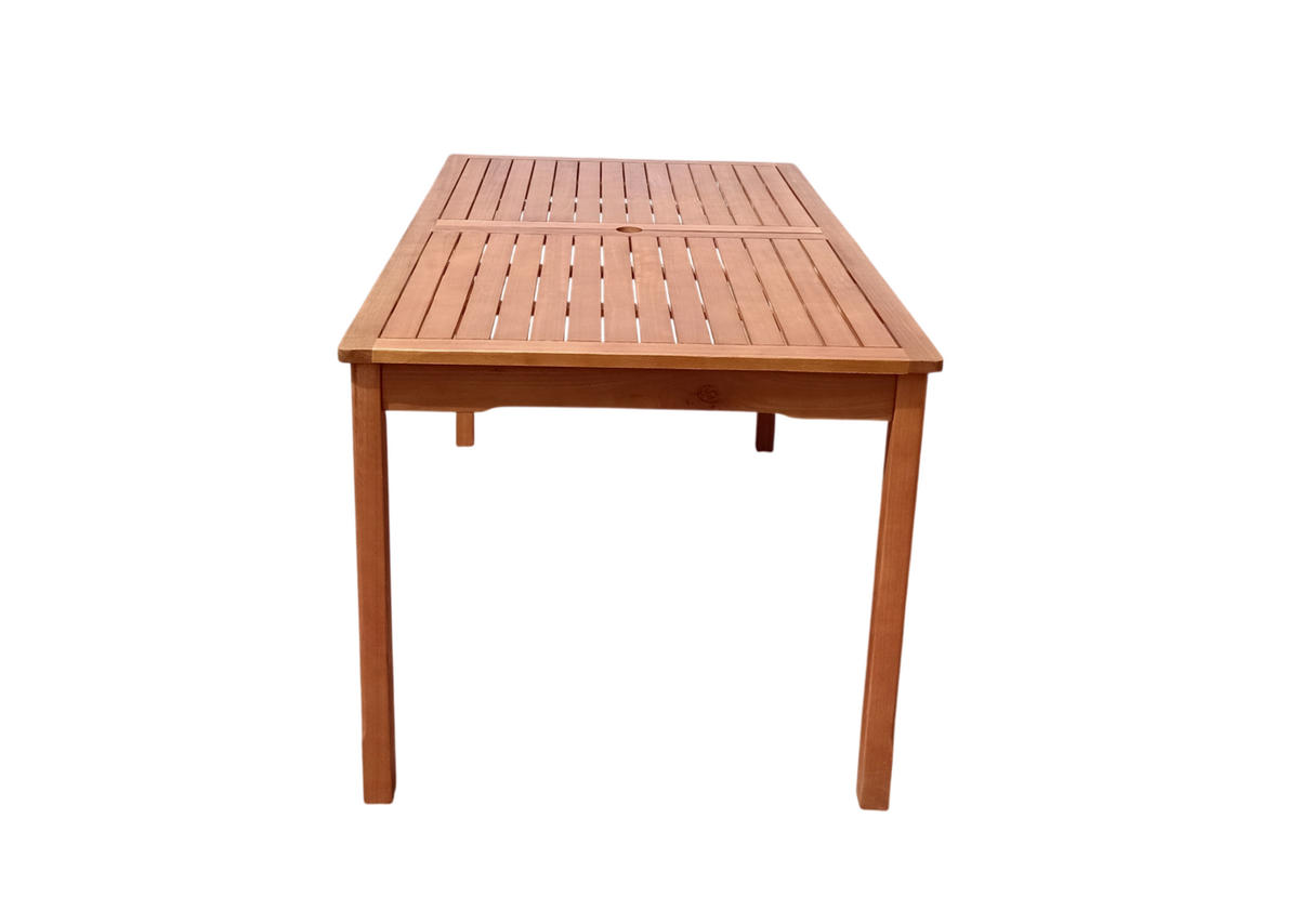 GARTENTISCH New Jersey 150 x 85 cm - Braun, Holz (150/85/75cm) - Sedex