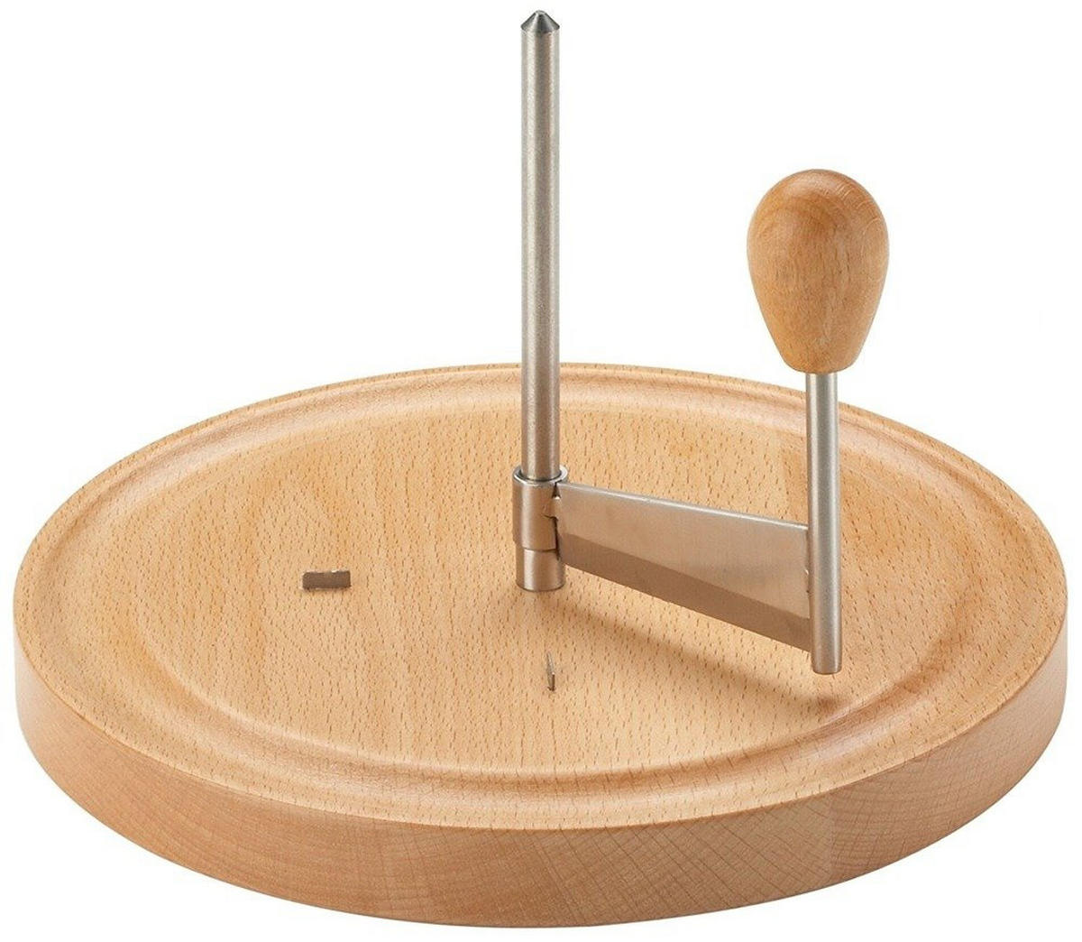 KÄSESCHNEIDE-SET 22/22/30 cm - Braun, Holz (22/22cm) - ZELLER
