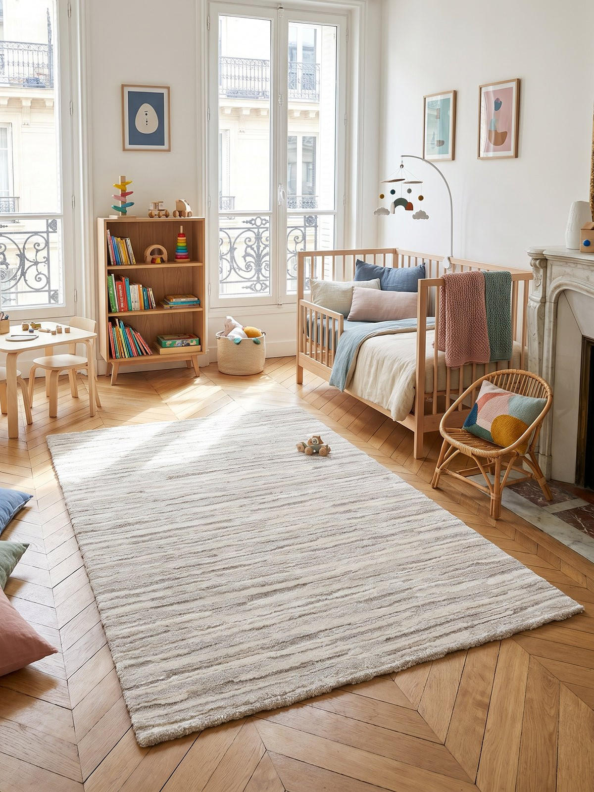TEPPICH mit sehr weichem Reliefeffekt beige - Beige, Textil (120/170cm) - AFK Living