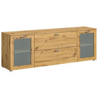 LOWBOARD Xeno 37/180/62 cm - Braun, Holzwerkstoff (180/62/37cm) - Xonox