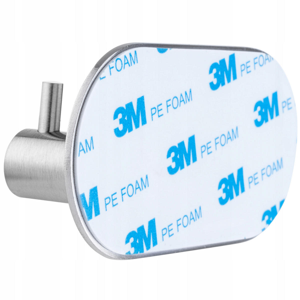 AUFHÄNGER Doppel-Badezimmer silber - Silberfarben, Metall (10/5cm) - KADAX